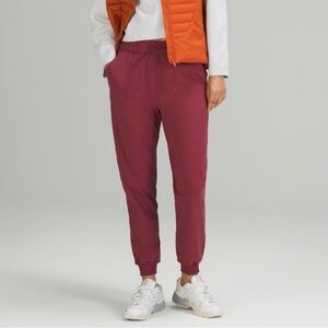 Lululemon burgundy joggers